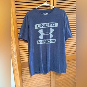 Under Armour Men's Blue Graphic Tee